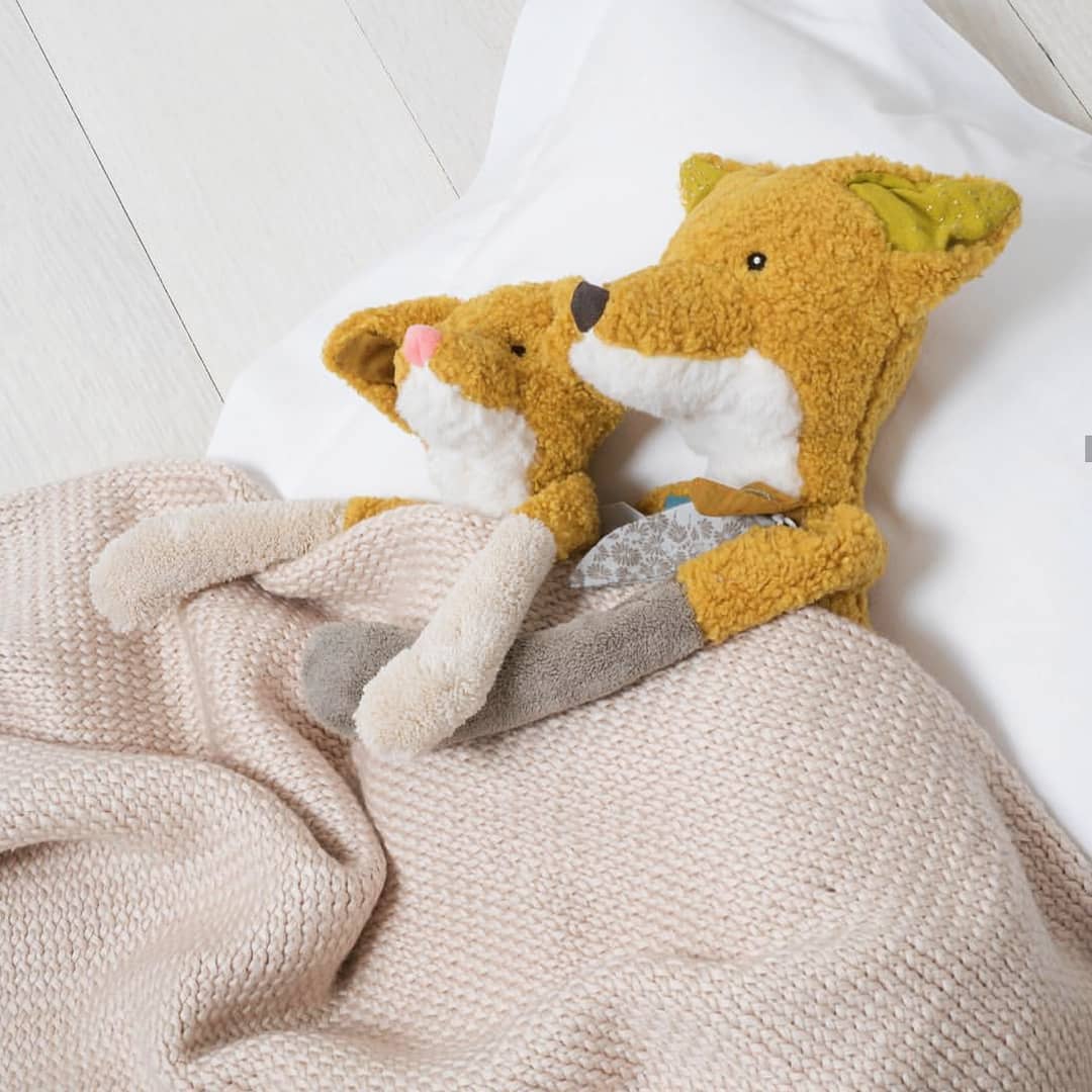 Moulin Roty, Chaussette rebane, suur Kaisukad ja kaltsunukud - HellyK - Kvaliteetsed lasteriided, villariided, barefoot jalatsid
