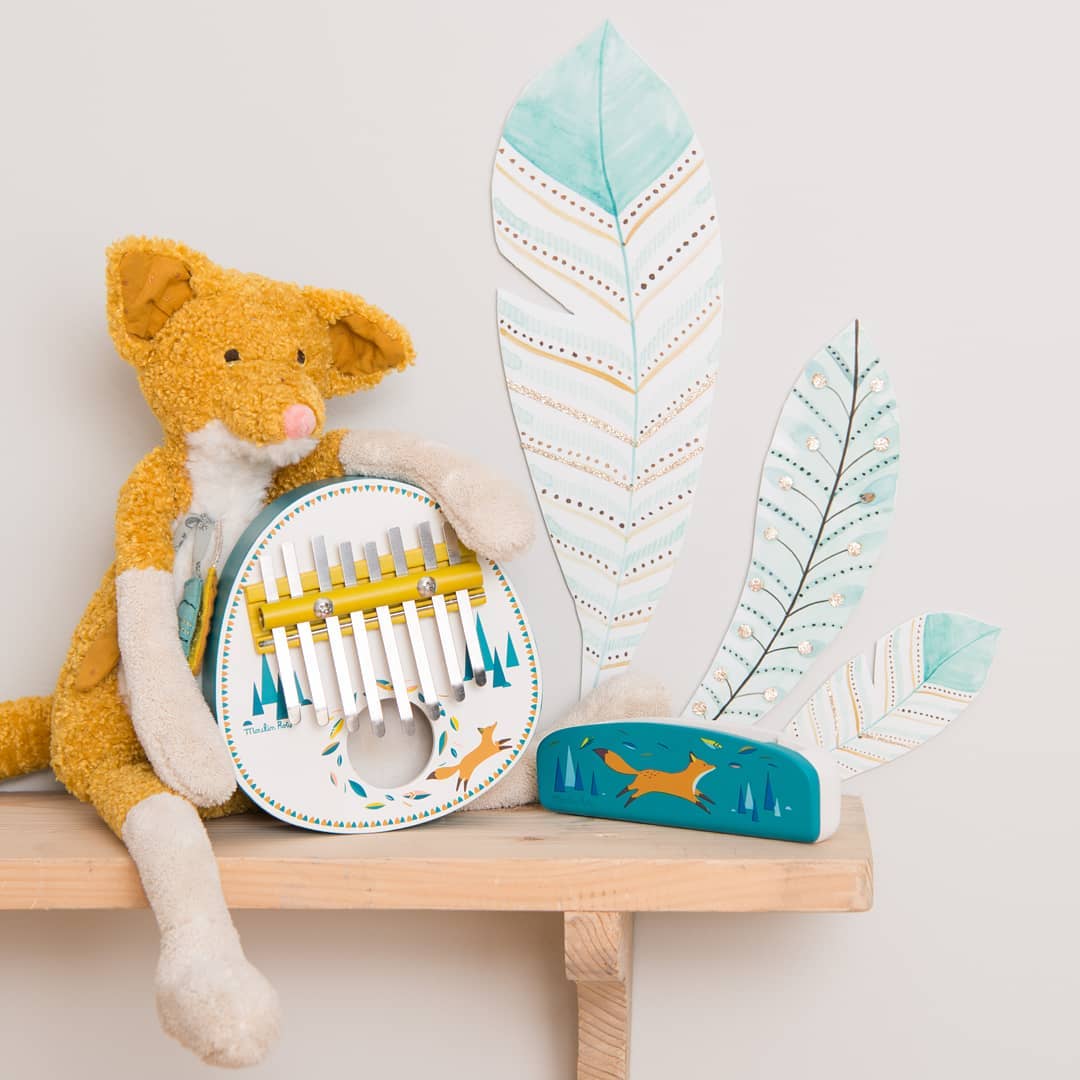 Moulin Roty, Chaussette rebane, väike Kaisukad ja kaltsunukud - HellyK - Kvaliteetsed lasteriided, villariided, barefoot jalatsid