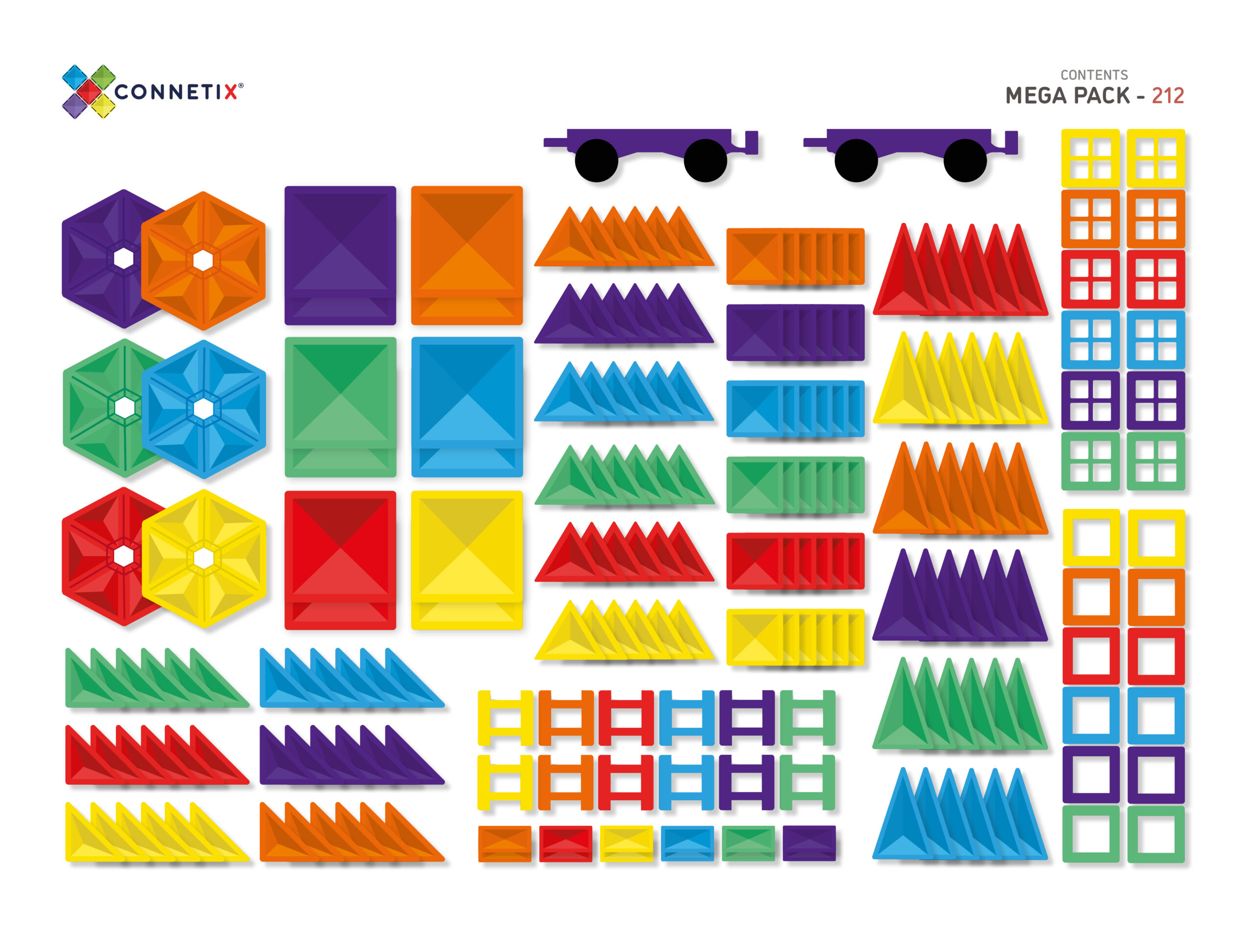 212 Mega Pack Contents
