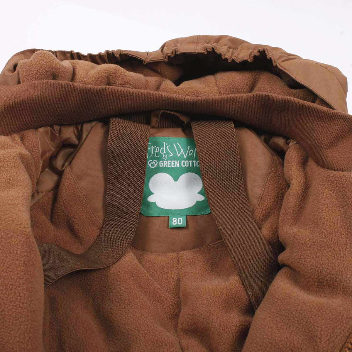Fred’s World talvekombe, Almond Green Cotton - HellyK - Kvaliteetsed lasteriided, villariided, barefoot jalatsid