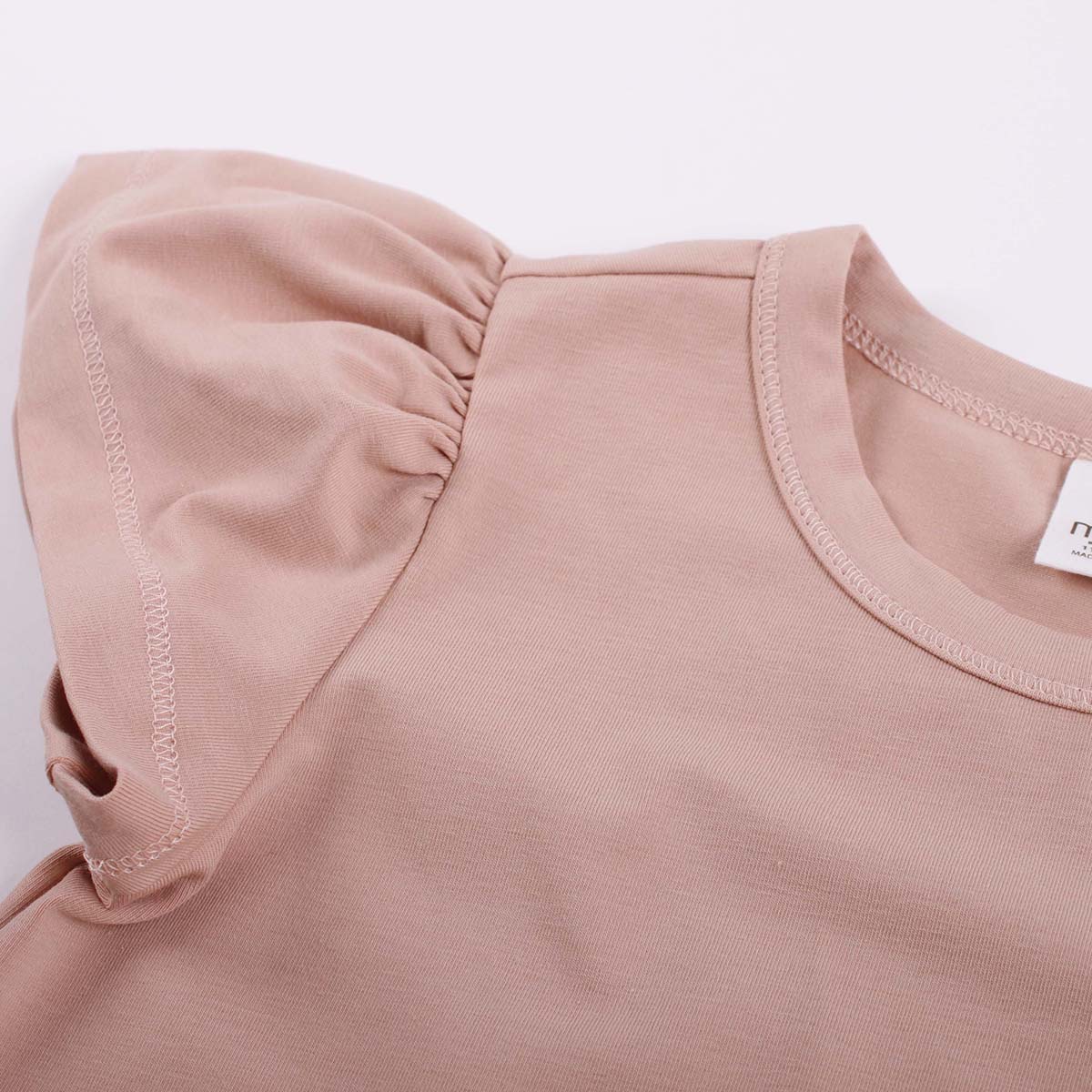 Müsli Cozy me butterfly sleeve T, Dream Blush Green Cotton - HellyK - Kvaliteetsed lasteriided, villariided, barefoot jalatsid