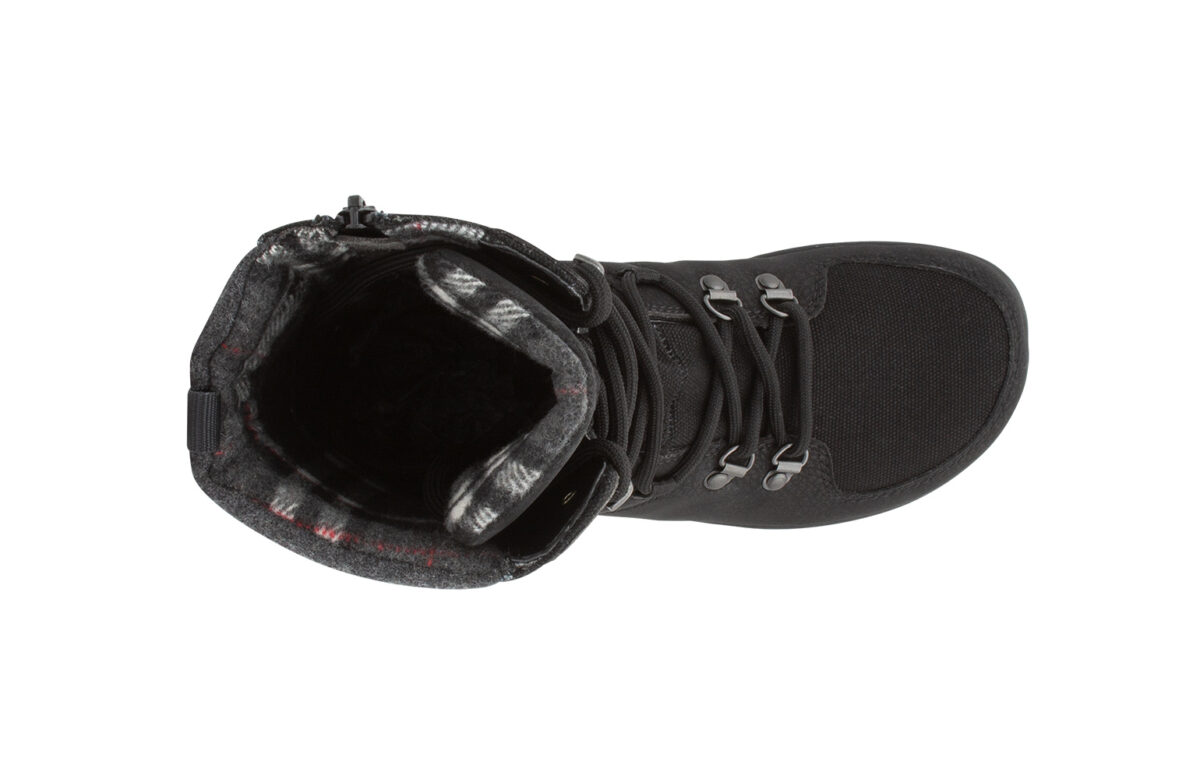 Xero Mika Black naiste talvesaapad Xero Mika Black naiste talvesaapad Täiskasvanute barefoot jalatsid - HellyK - Kvaliteetsed lasteriided, villariided, barefoot jalatsid
