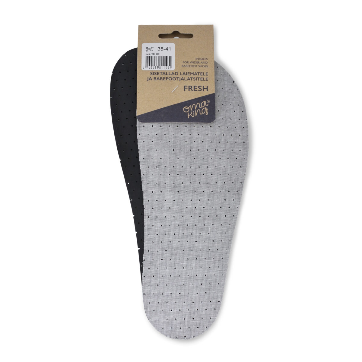 OmaKing Barefoot sisetald Fresh Hooldusvahendid ja kosmeetika - HellyK - Kvaliteetsed lasteriided, villariided, barefoot jalatsid