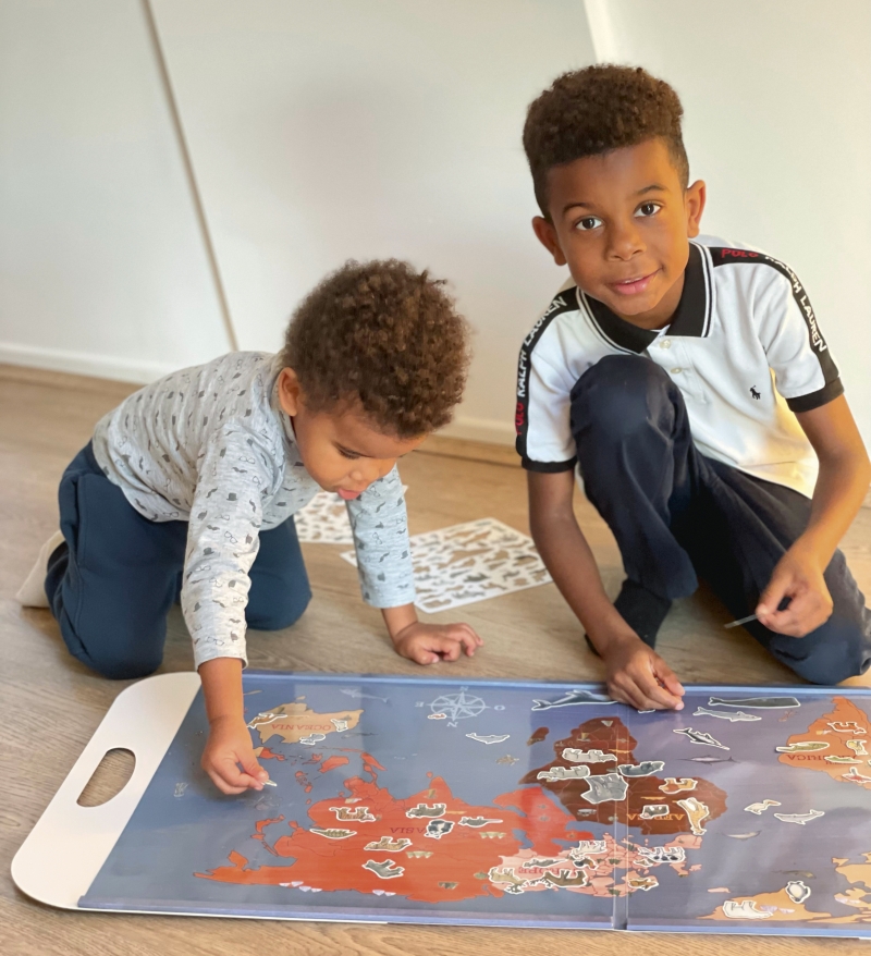 Egmont Toys Suur magnetiline mäng “Maailma loomad” Lauamängud/mängud - HellyK - Kvaliteetsed lasteriided, villariided, barefoot jalatsid