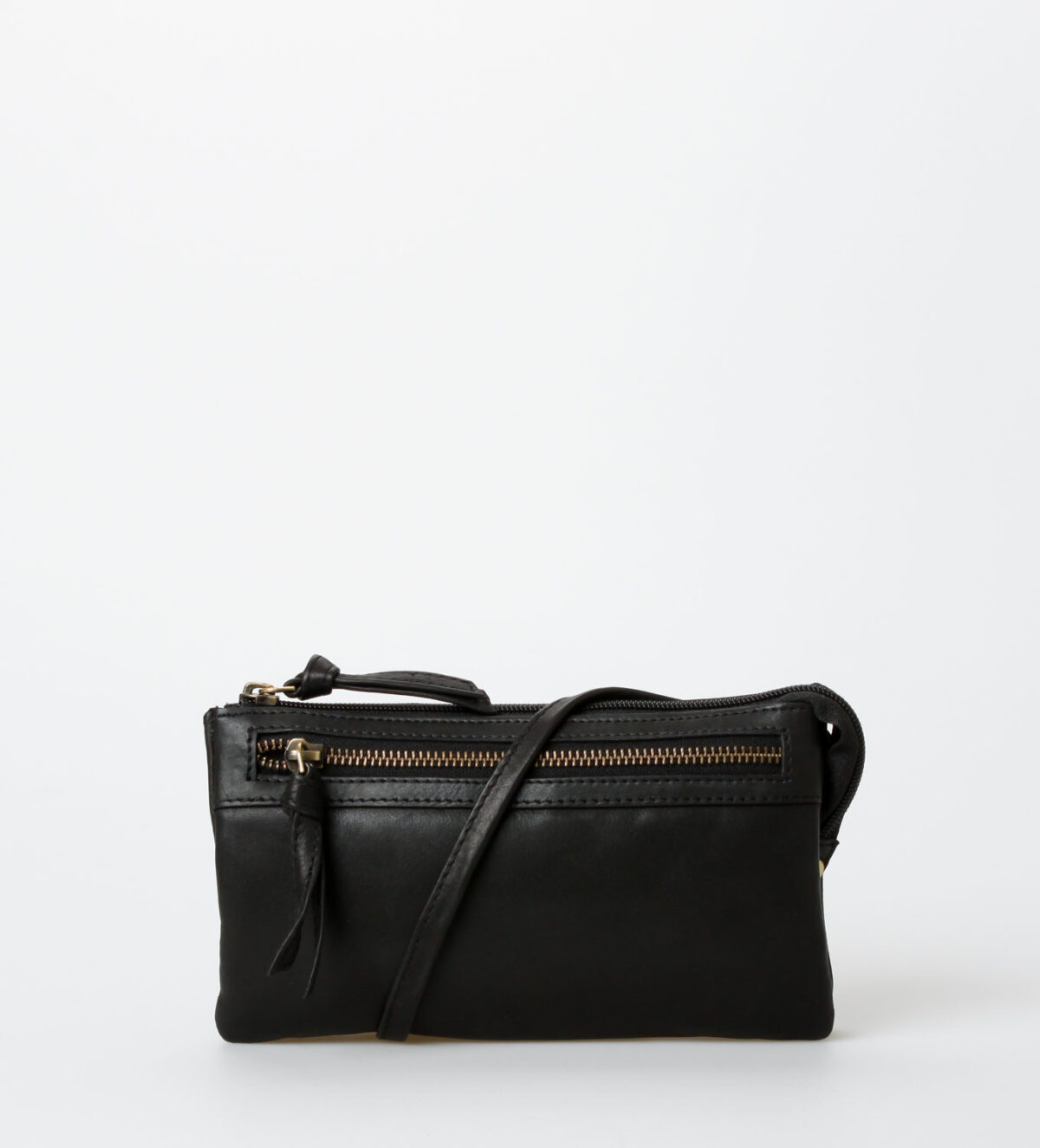 Treats nahast väike crossbody-kott Gro Common Black Kotid ja rahakotid - HellyK - Kvaliteetsed lasteriided, villariided, barefoot jalatsid
