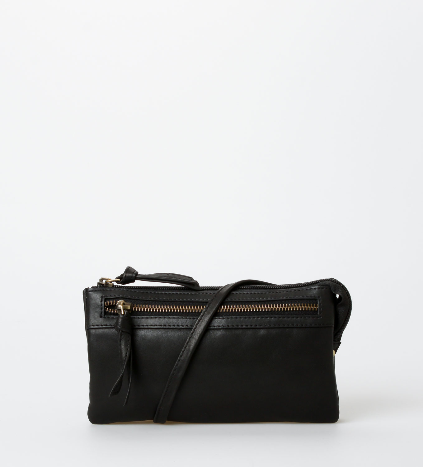 Treats nahast väike crossbody-kott Molly Common Black Kotid ja rahakotid - HellyK - Kvaliteetsed lasteriided, villariided, barefoot jalatsid