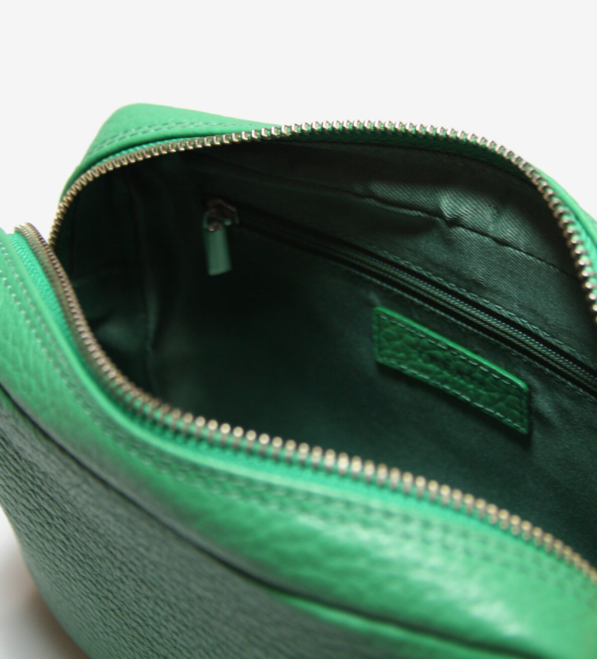 Treats nahast väike crossbody-kott Jasmin Bae Green Kotid ja rahakotid - HellyK - Kvaliteetsed lasteriided, villariided, barefoot jalatsid