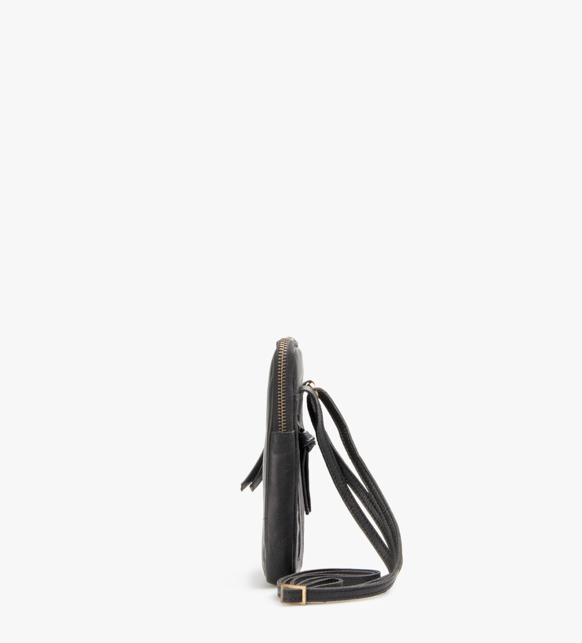 Treats nahast väike crossbody-mobiilikott Emma Common Black Kotid ja rahakotid - HellyK - Kvaliteetsed lasteriided, villariided, barefoot jalatsid