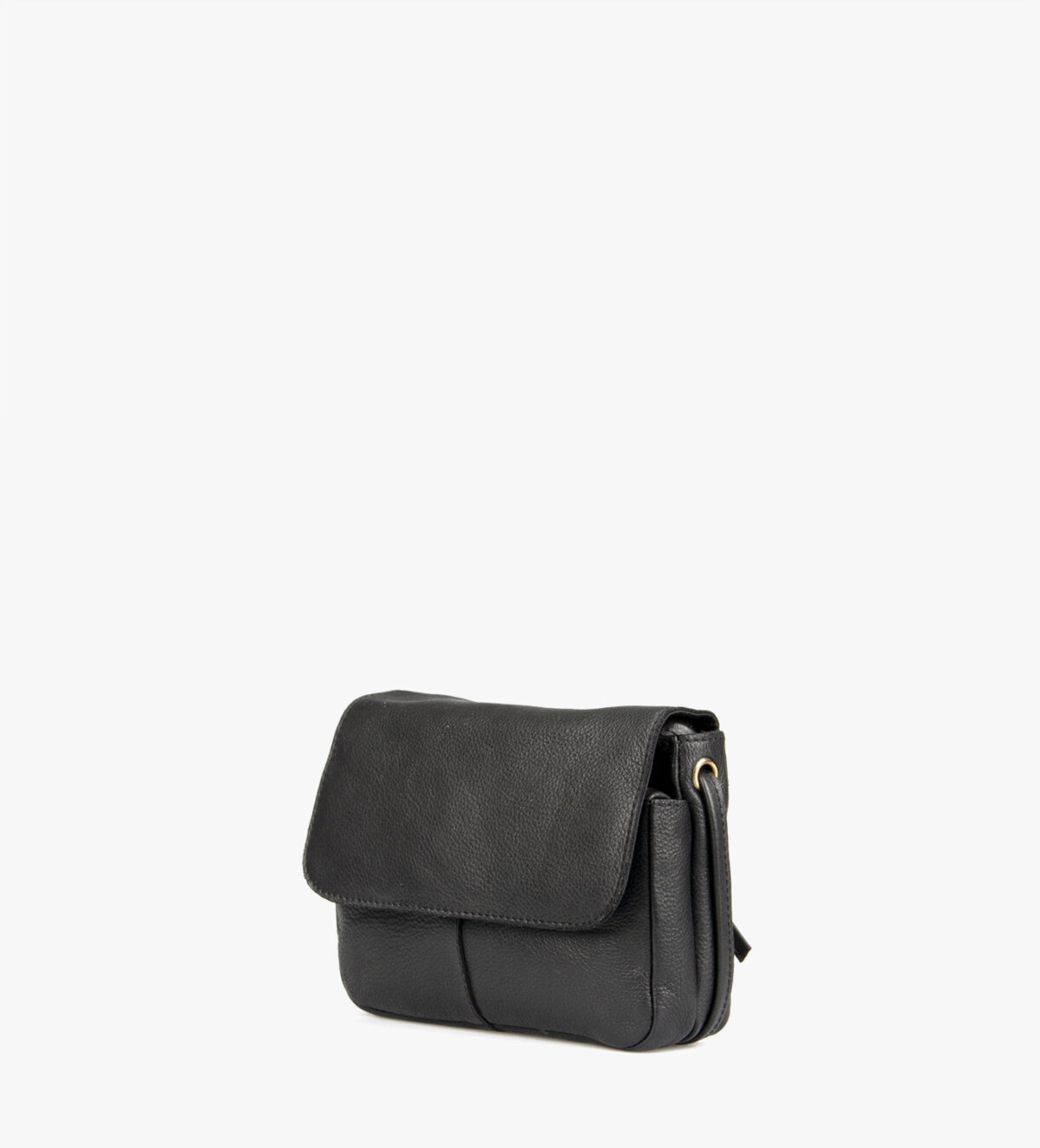 Treats nahast väike crossbody-kott Kristel Common Black Kotid ja rahakotid - HellyK - Kvaliteetsed lasteriided, villariided, barefoot jalatsid