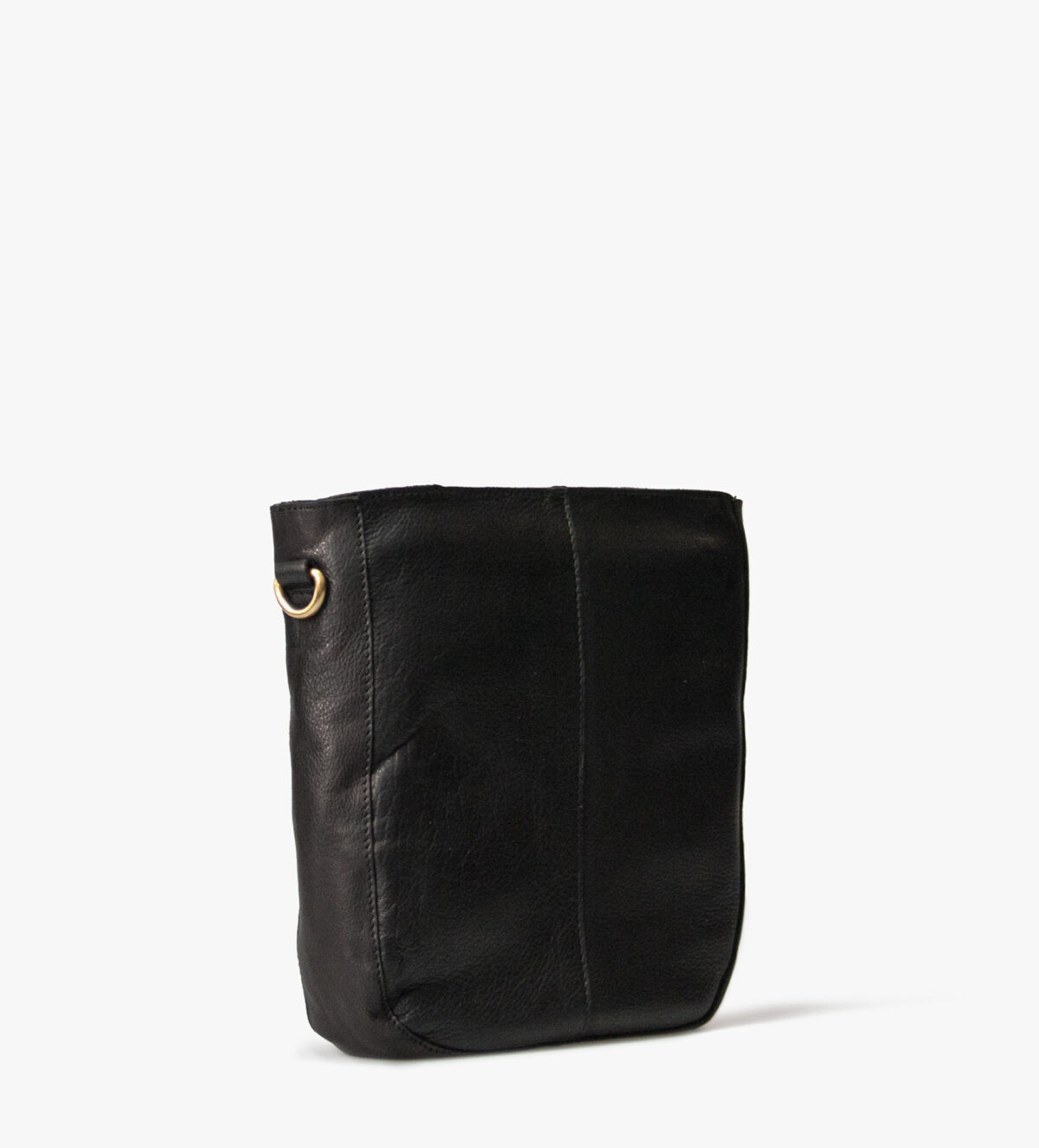 Treats nahast crossbody-kott Stella Common Black Kotid ja rahakotid - HellyK - Kvaliteetsed lasteriided, villariided, barefoot jalatsid