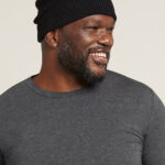 True-Knit-Beanie-Black-Men-Side-1