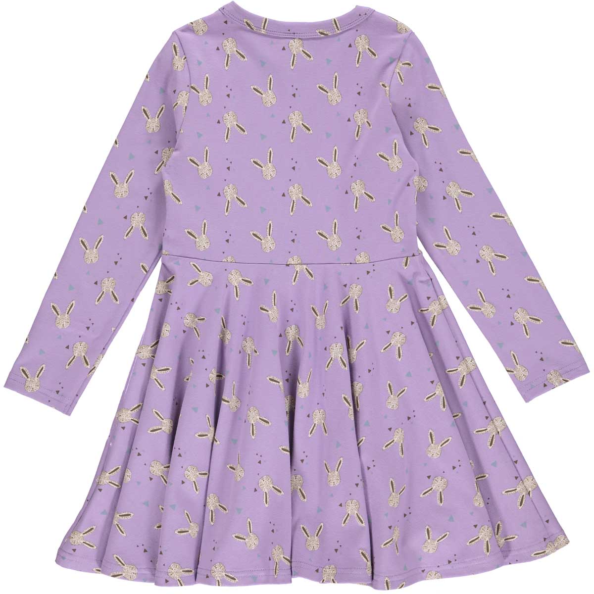 Fred’s World Rabbit l/s dress, Orchid Green Cotton - HellyK - Kvaliteetsed lasteriided, villariided, barefoot jalatsid