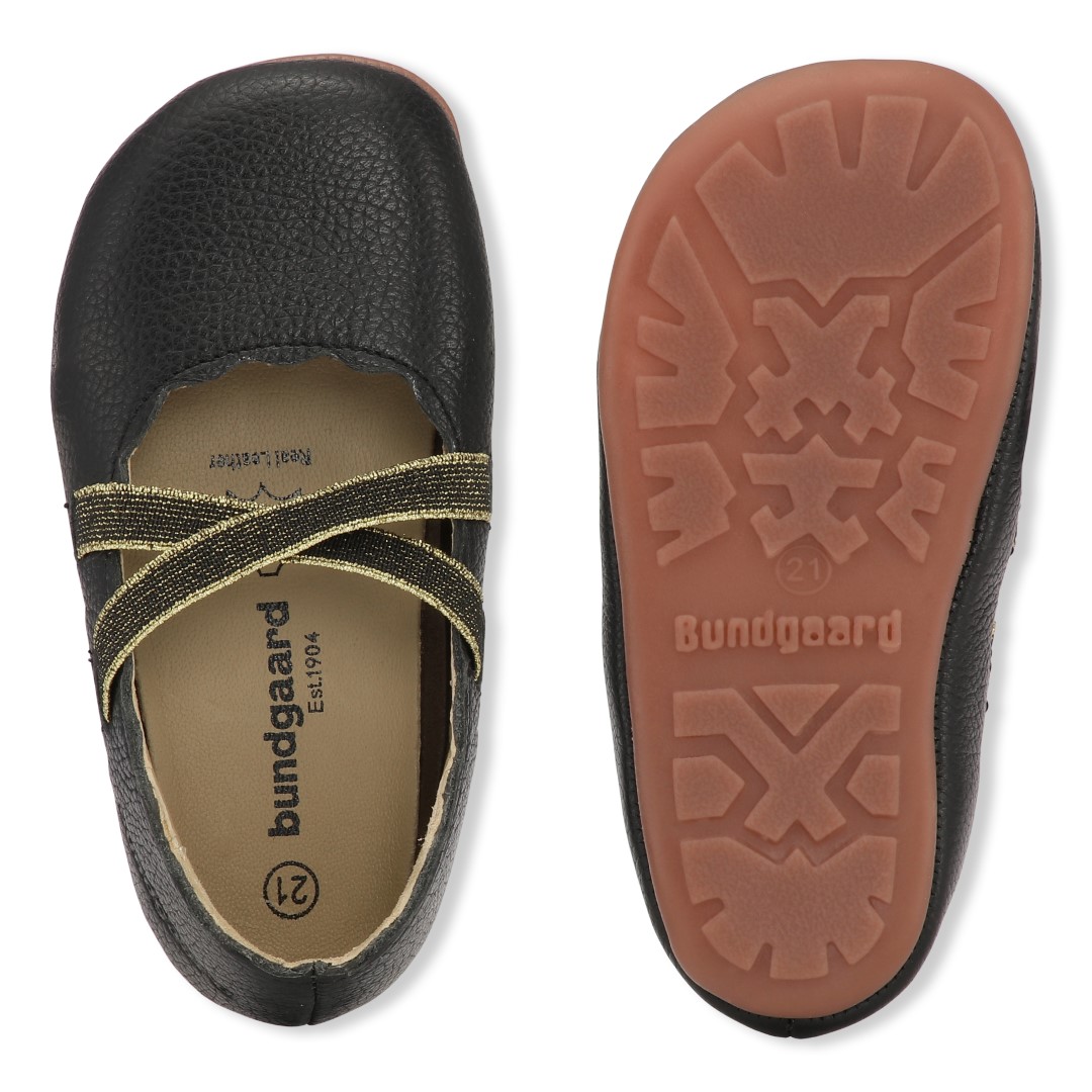 Bundgaard baleriinad TAMARA, Black Bundgaard baleriinad TAMARA, Black Laste barefoot jalatsid - HellyK - Kvaliteetsed lasteriided, villariided, barefoot jalatsid