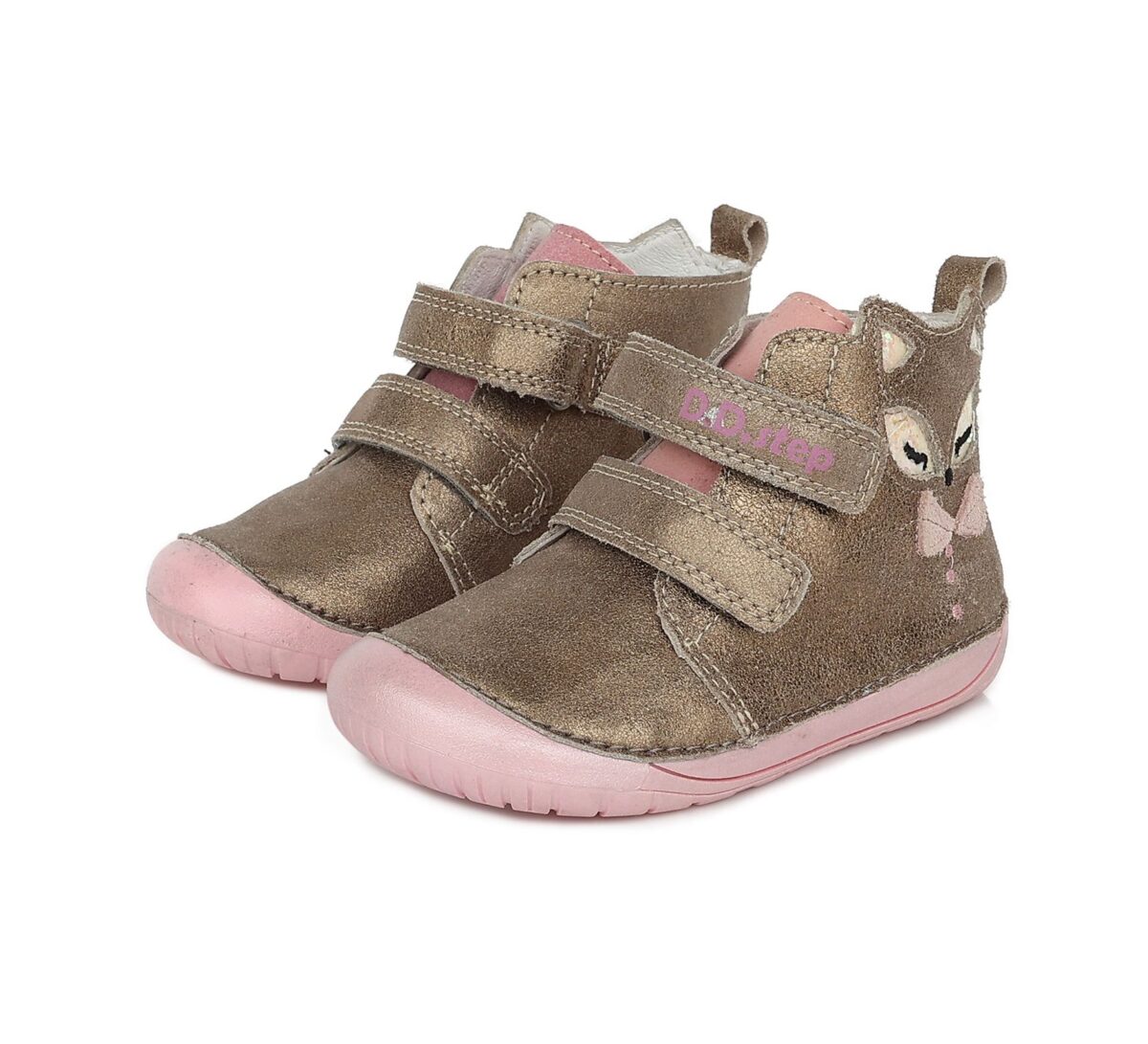 D.D.Step k/s barefoot nahast saapad, Bronze Kass D.D.Step k/s barefoot nahast saapad, Bronze Kass D.D.Step - HellyK - Kvaliteetsed lasteriided, villariided, barefoot jalatsid