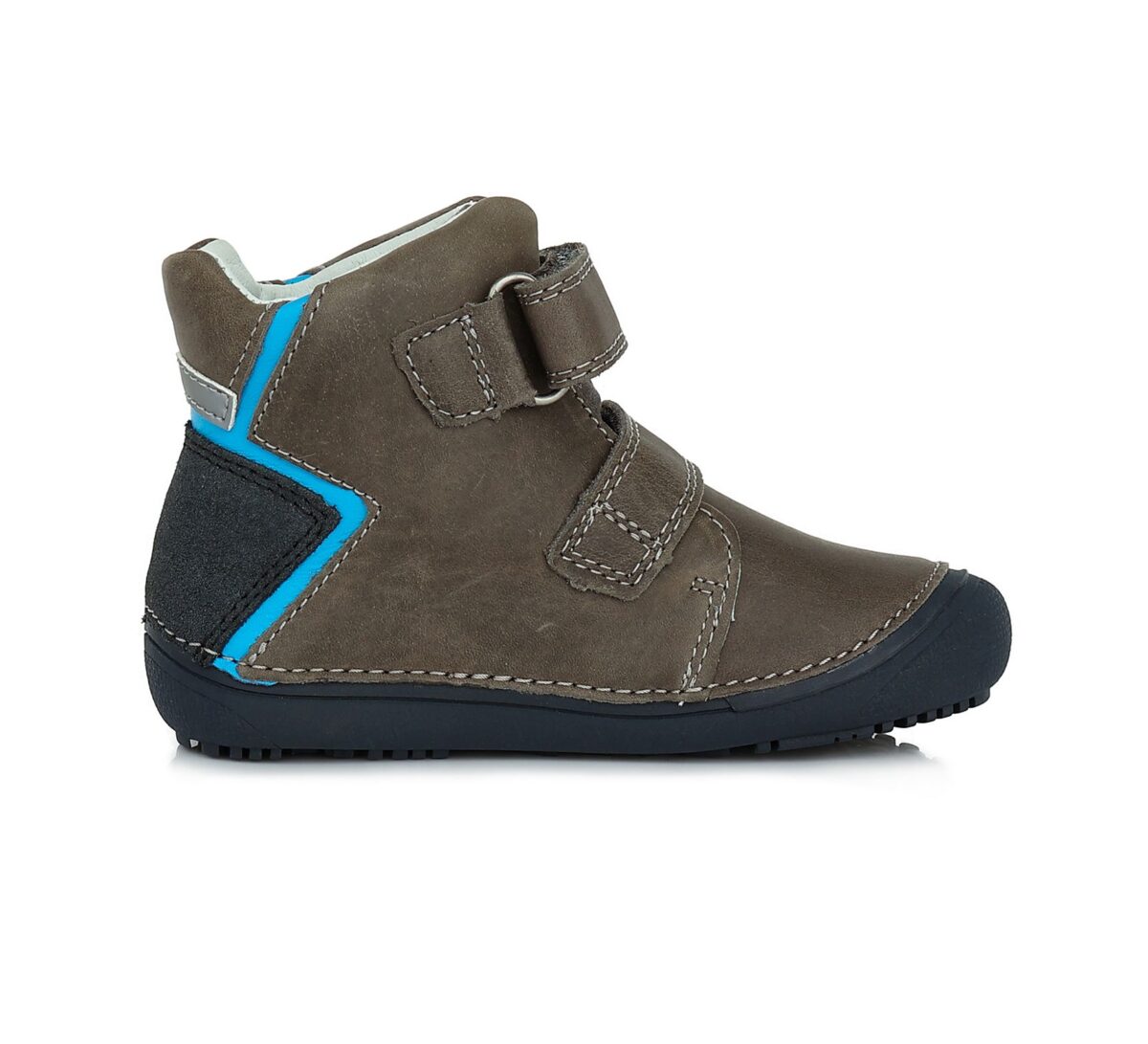 D.D.Step nahast k/s saapad Dark Grey 063 D.D.Step - HellyK - Kvaliteetsed lasteriided, villariided, barefoot jalatsid