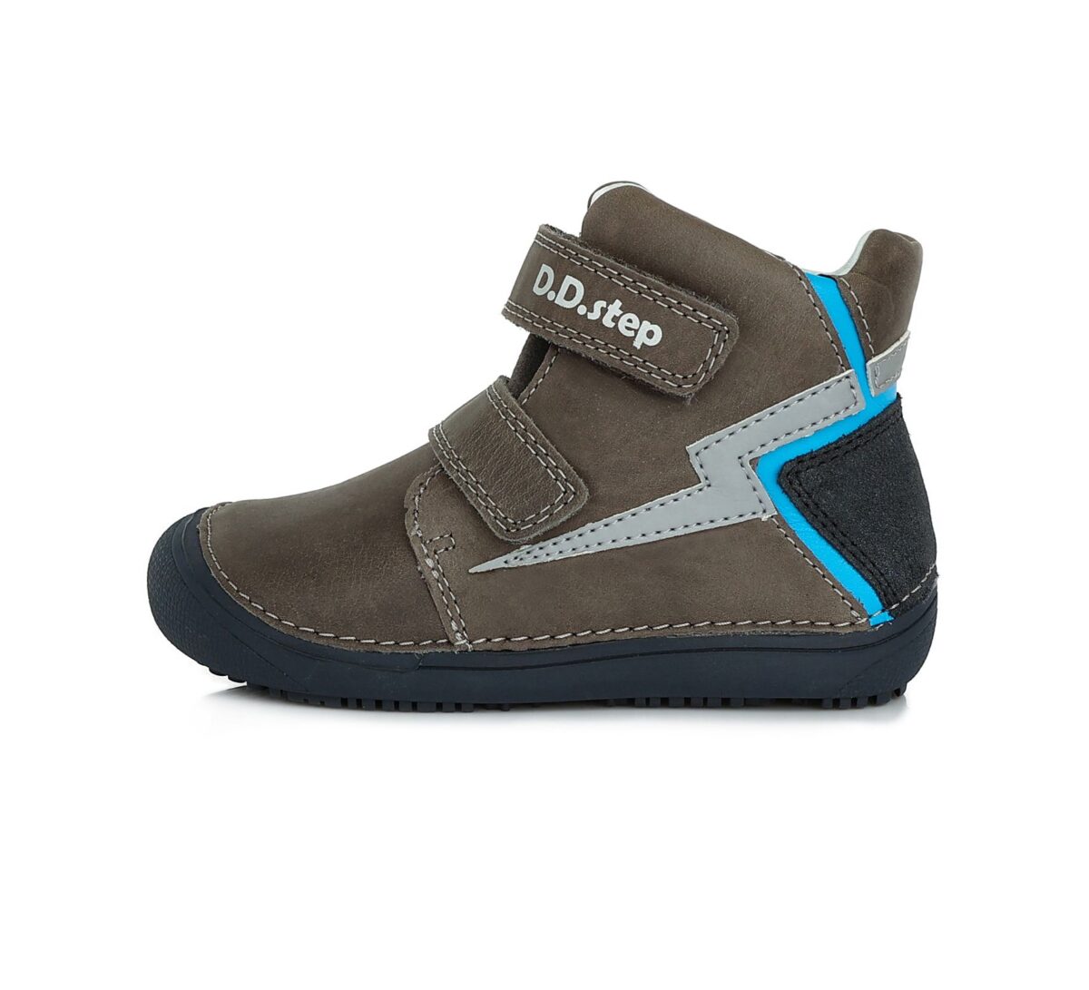 D.D.Step nahast k/s saapad Dark Grey 063 D.D.Step - HellyK - Kvaliteetsed lasteriided, villariided, barefoot jalatsid