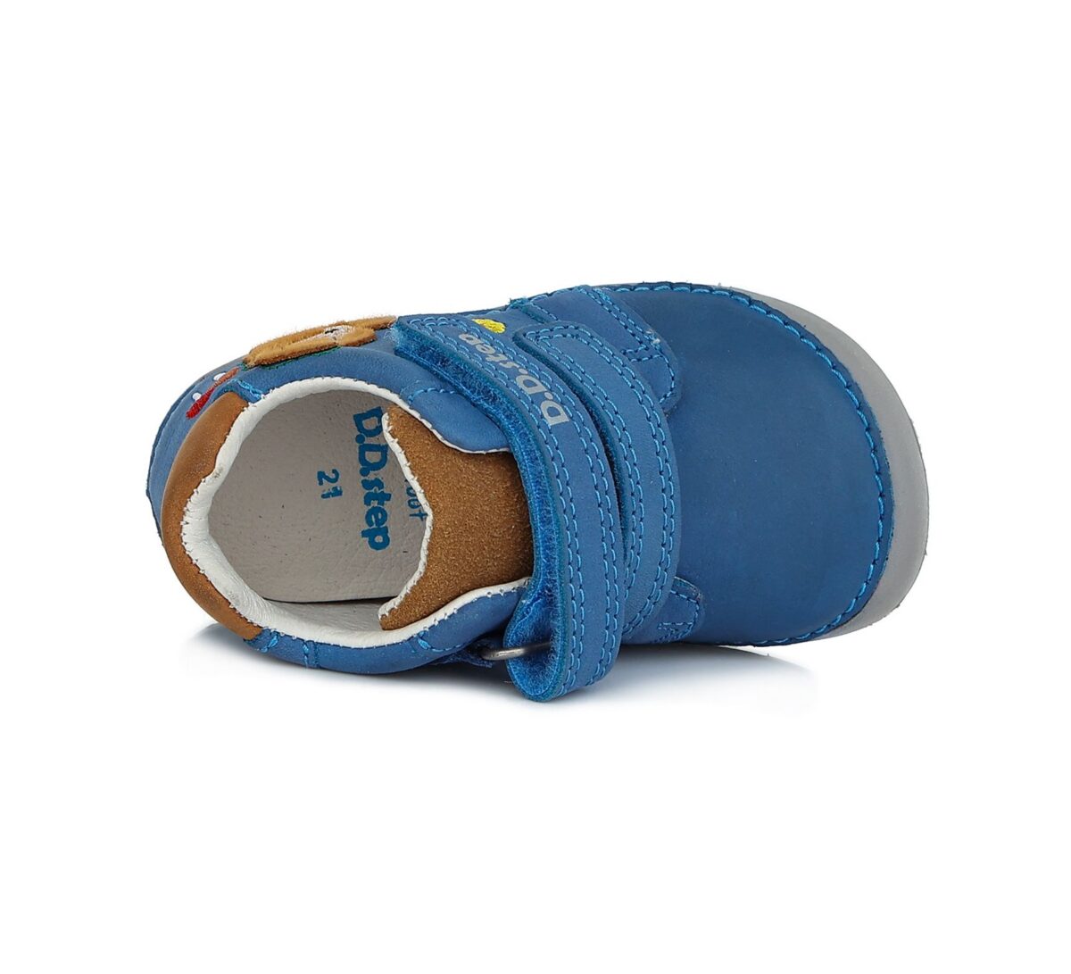 D.D.Step k/s barefoot nahast saapad, Bermuda Blue- Karu D.D.Step k/s barefoot nahast saapad, Bermuda Blue- Karu D.D.Step - HellyK - Kvaliteetsed lasteriided, villariided, barefoot jalatsid