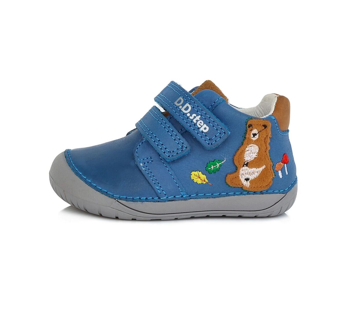 D.D.Step k/s barefoot nahast saapad, Bermuda Blue- Karu D.D.Step k/s barefoot nahast saapad, Bermuda Blue- Karu D.D.Step - HellyK - Kvaliteetsed lasteriided, villariided, barefoot jalatsid