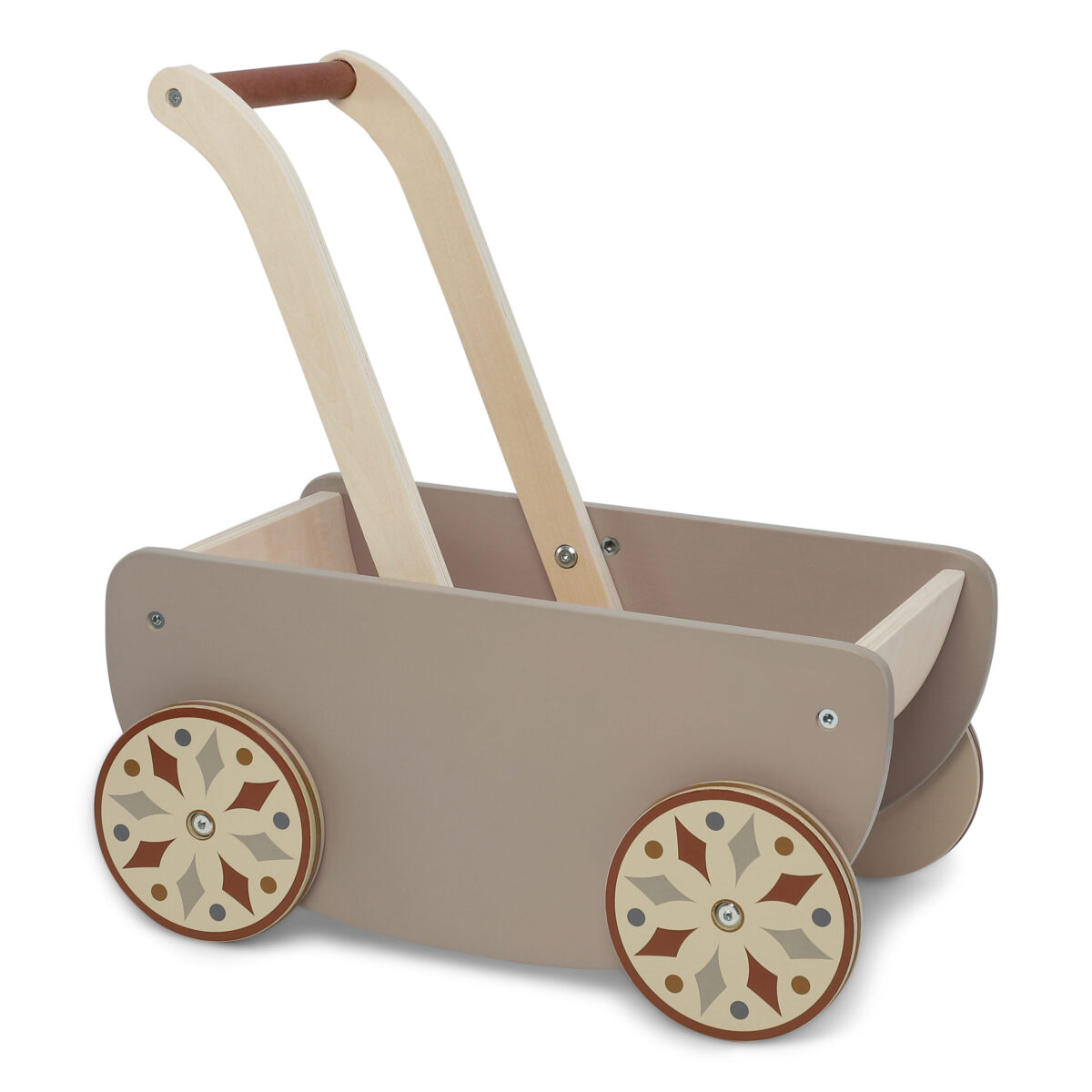 Konges Sløjd Walk Wagon, Glacier Grey Beebimänguasjad - HellyK - Kvaliteetsed lasteriided, villariided, barefoot jalatsid