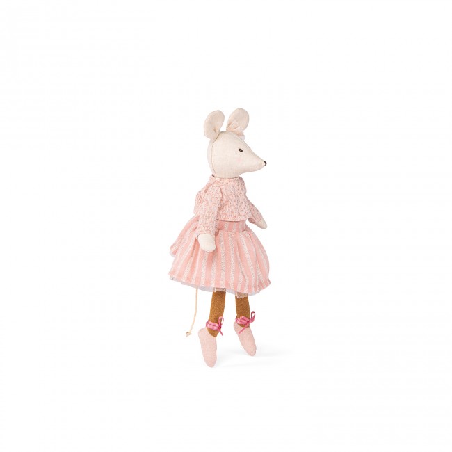 Moulin Roty, Balleriin hiireke Anna Kaisukad ja kaltsunukud - HellyK - Kvaliteetsed lasteriided, villariided, barefoot jalatsid