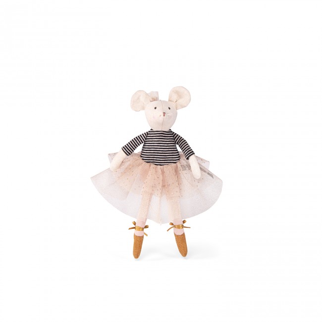 Moulin Roty, Balleriin hiireke Anna Kaisukad ja kaltsunukud - HellyK - Kvaliteetsed lasteriided, villariided, barefoot jalatsid