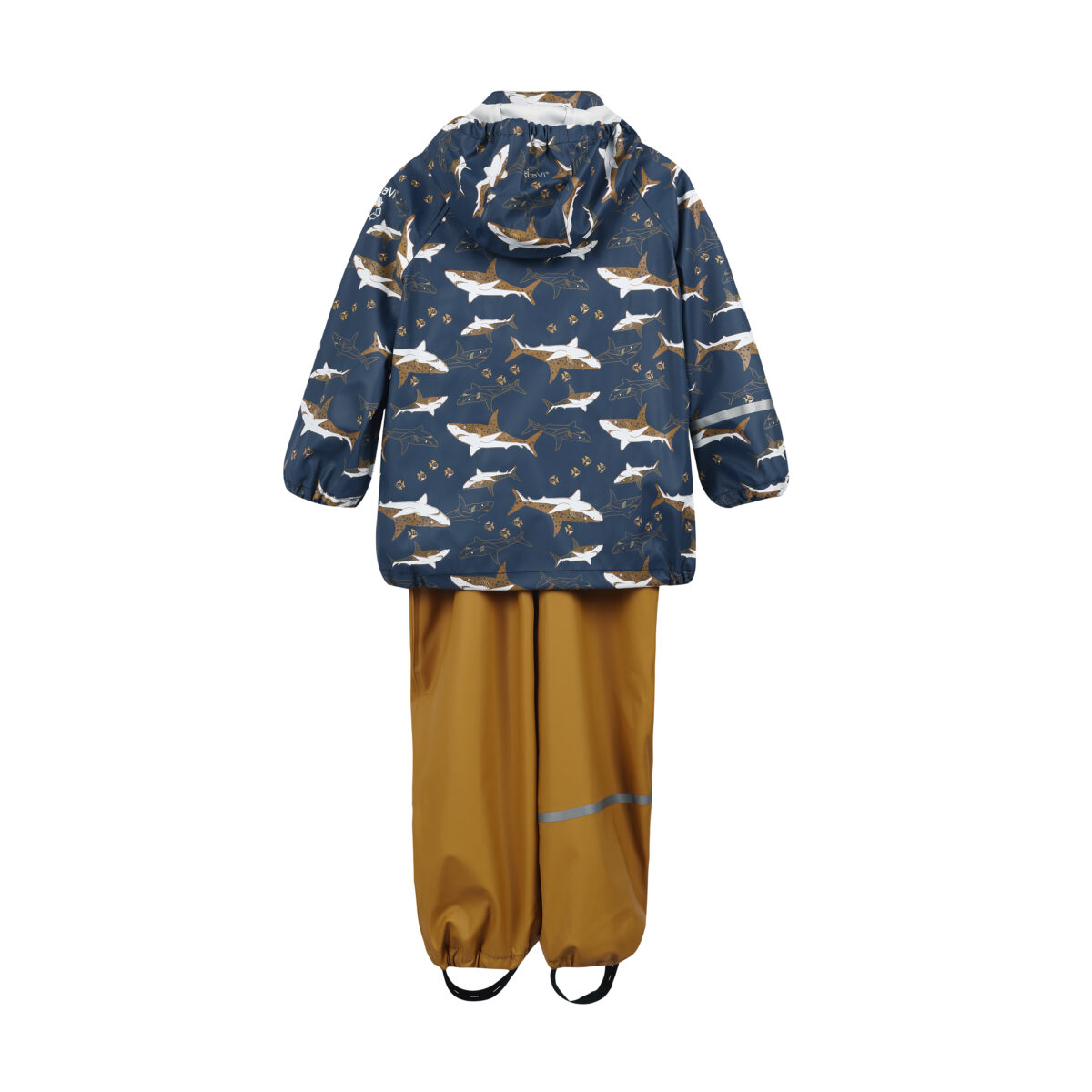 Celavi vihmakomplekt, Buckthorn Brown Lasteriided - HellyK - Kvaliteetsed lasteriided, villariided, barefoot jalatsid