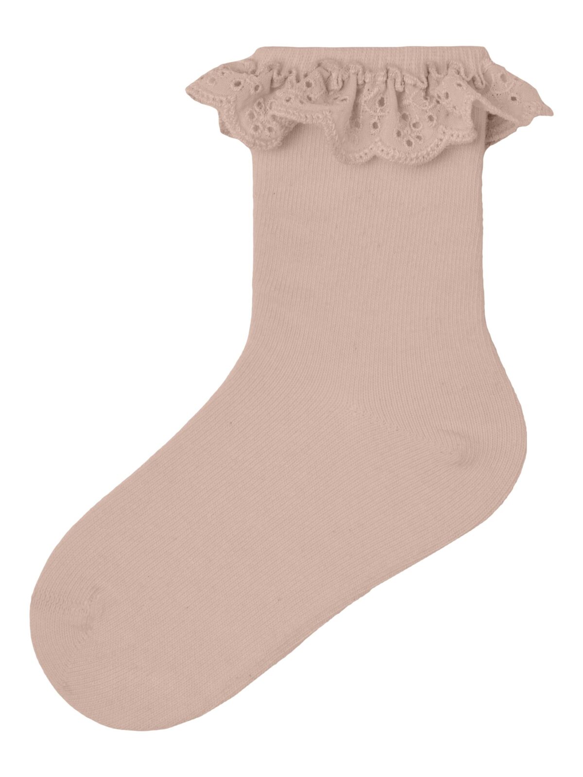 Lil’ Atelier DERTRUD orgaanilisest puuvillast sokid, Rose dust Lasteriided - HellyK - Kvaliteetsed lasteriided, villariided, barefoot jalatsid