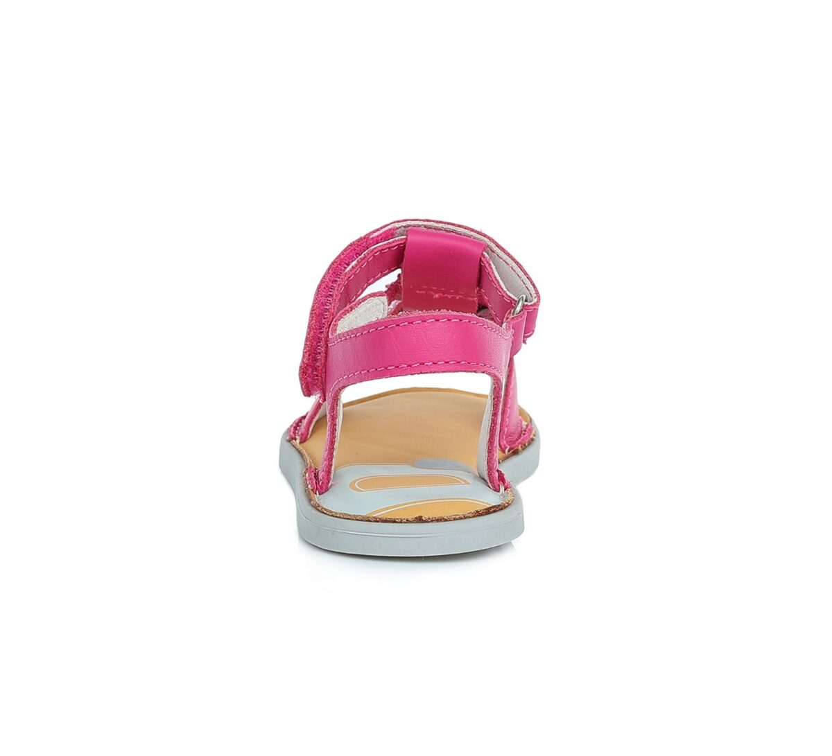 D.D.Step nahast lahtised sandaalid, Dark Pink D.D.Step - HellyK - Kvaliteetsed lasteriided, villariided, barefoot jalatsid