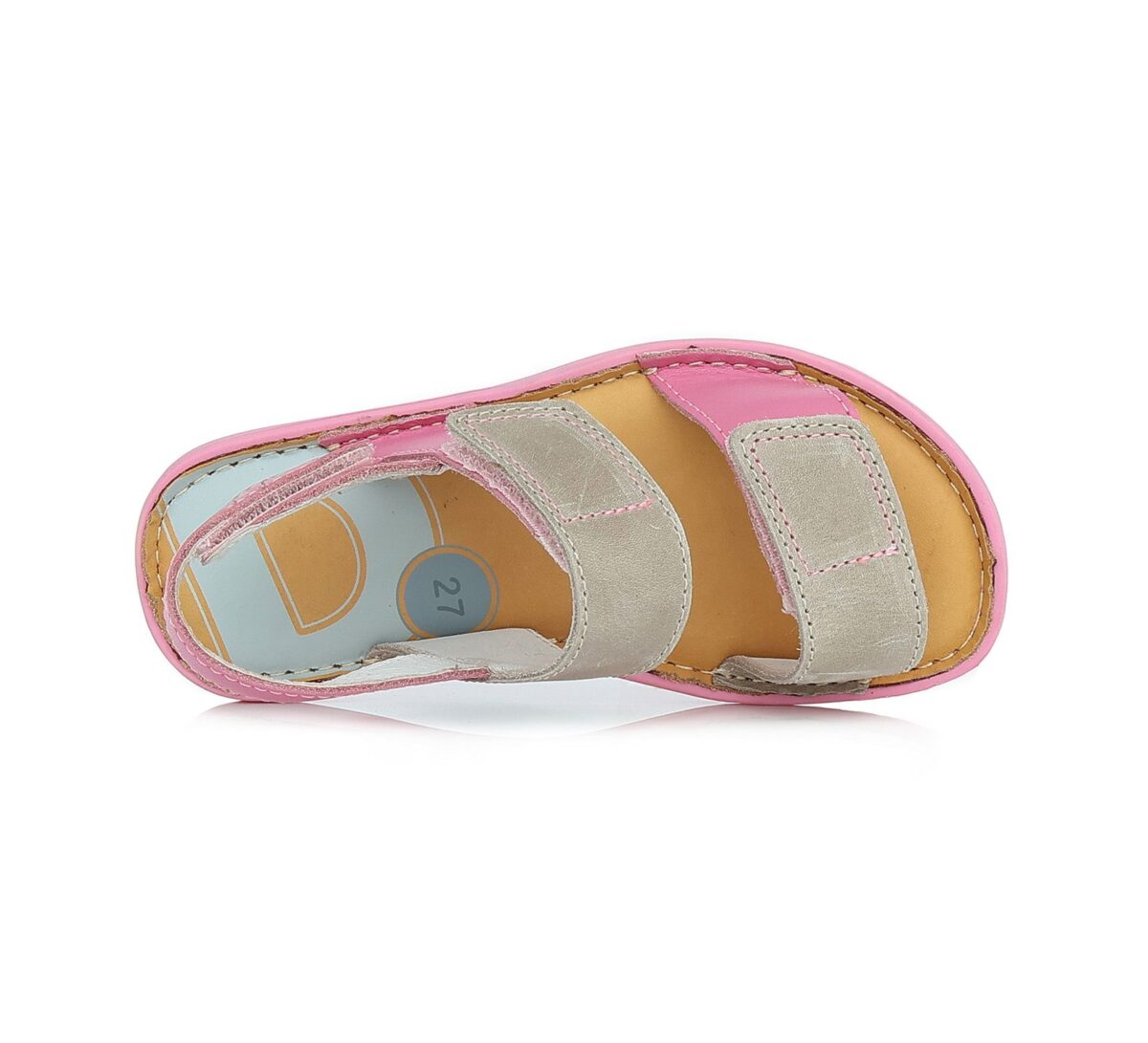 D.D.Step nahast lahtised sandaalid, Daisy Pink D.D.Step nahast lahtised sandaalid, Daisy Pink D.D.Step - HellyK - Kvaliteetsed lasteriided, villariided, barefoot jalatsid