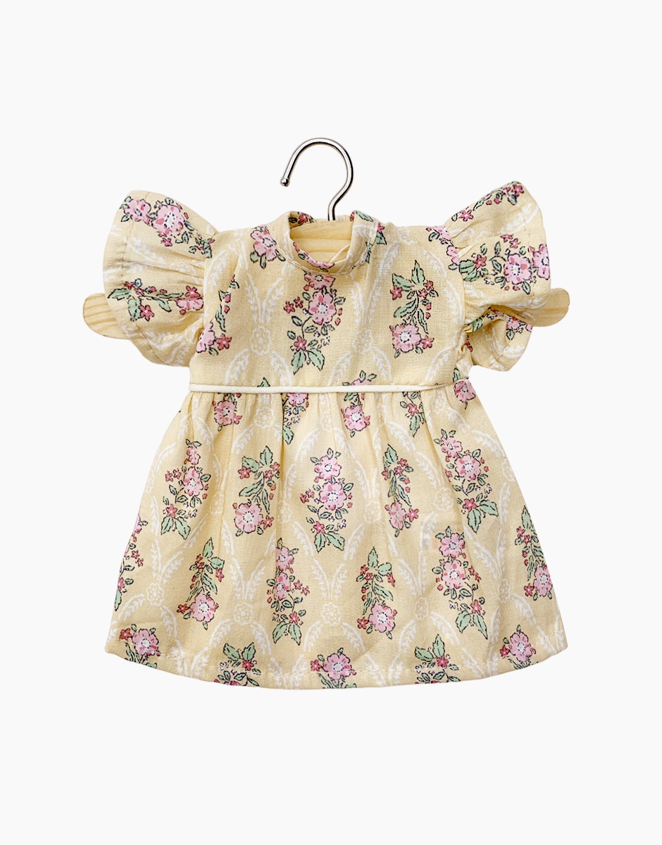 Minikane® Amigas Daisy Mustard kleit Mänguasjad - HellyK - Kvaliteetsed lasteriided, villariided, barefoot jalatsid